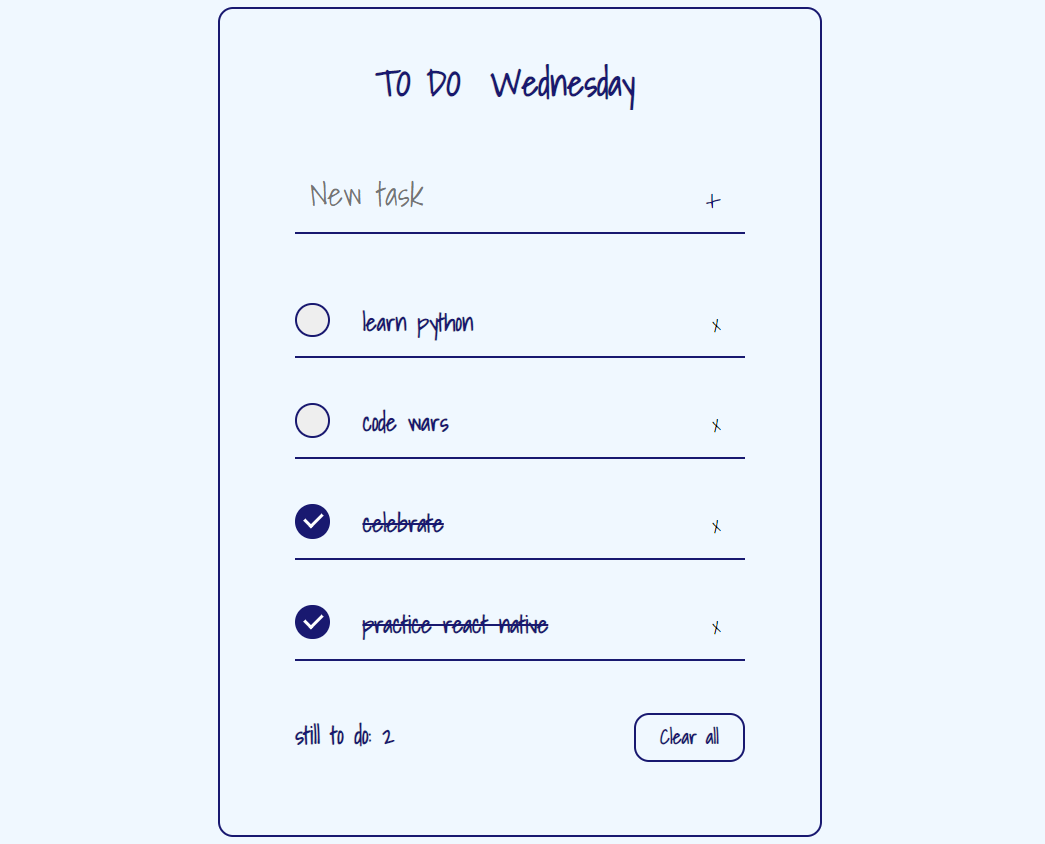 picture of Todo List